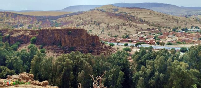 View from Plateau Tidernatine on Vieux Saida, 2024 ©Hassen Ksantini